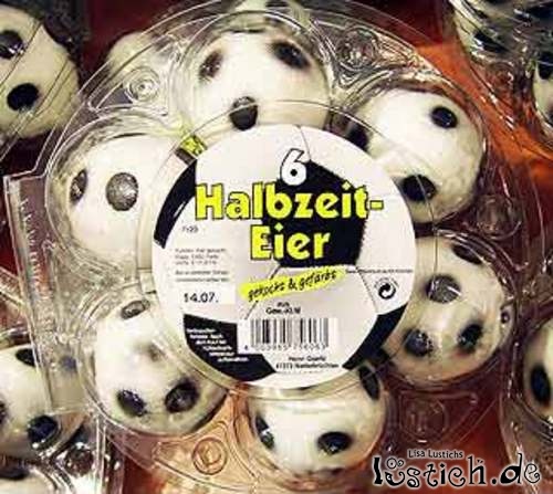 Halbzeit Eier Halbzeit Eier