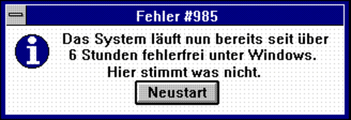 Der Computer hat recht Der Computer hat recht