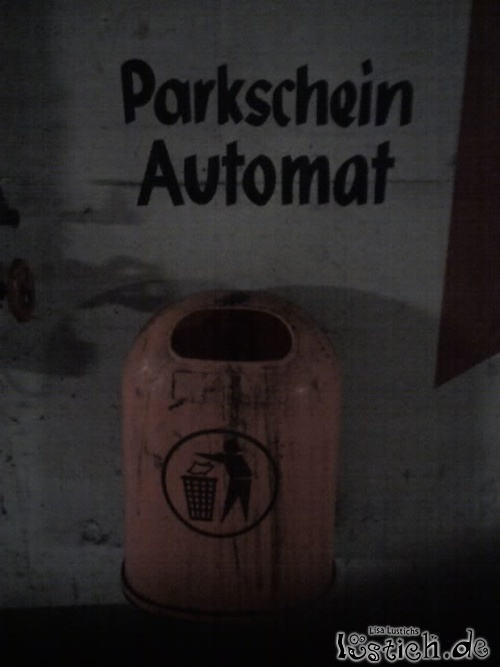 Netter Parkscheinautomat Netter Parkscheinautomat