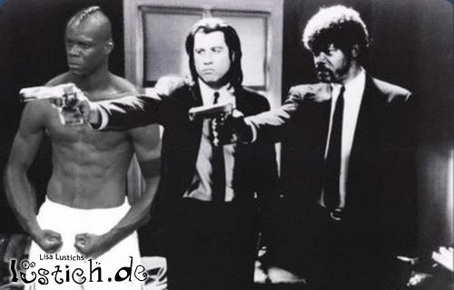 Balotelli in Pulp Fiction