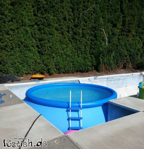 Neuer Swimmingpool