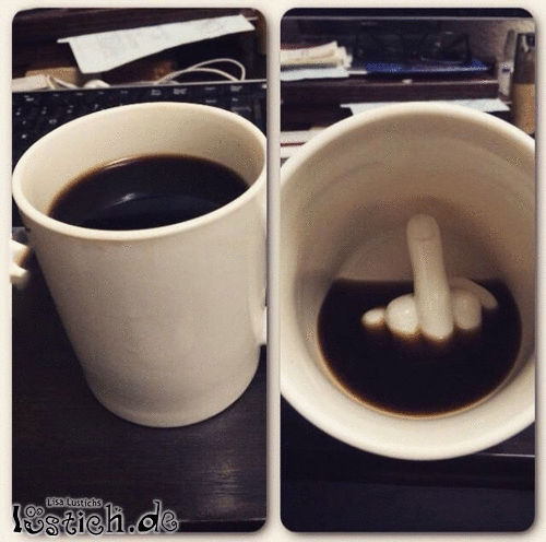 Nette Kaffeetasse
