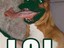 Hund mit langer Zunge