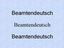 Beamtendeutsch